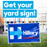 Request Free Hillary for Iowa yard sign