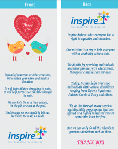 Request Free Inspire Bookmark