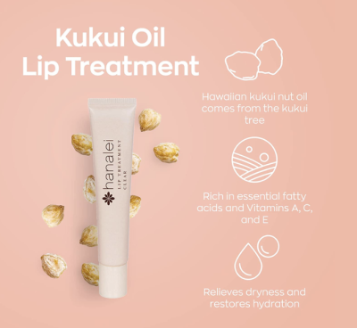 free Kukui Oil Lip Treatment Travel-Size sample