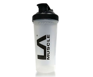 Request Free LA Muscle Shaker Bottle