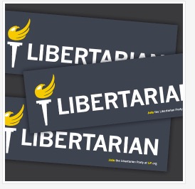 free Libertarian bumper sticker