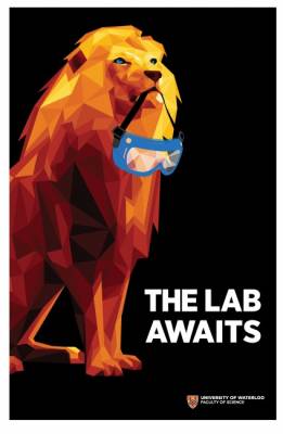 Free Lion And Google Poster from University of Waterloo