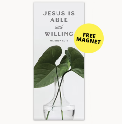 Free Magnet - Jesus Is Able and WIlling