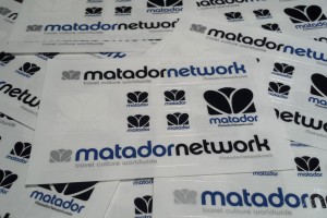 Sign up: Free Matador Network Stickers