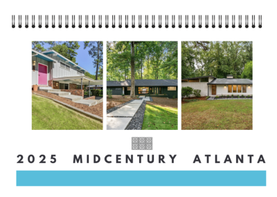 Free Midcentury Atlanta 2025 Calendar