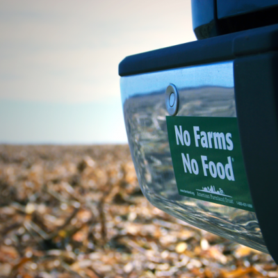 Free No Farms No Food Sticker