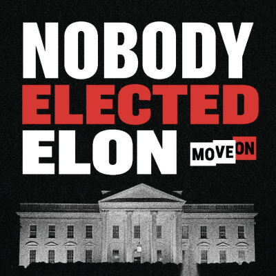 FREE "Nobody Elected Elon" sticker!