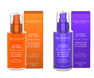 Request Free Obliphica Professional Seaberry Hair Serum Sample