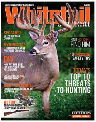 Free one year subscription to Whitetail Journal Magazine