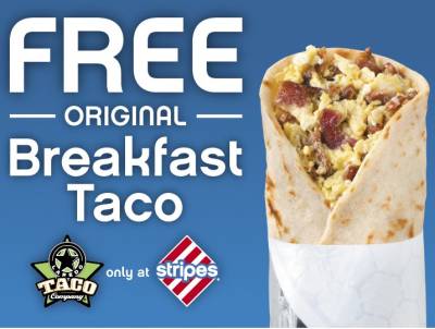 Free Original Breakfast Taco