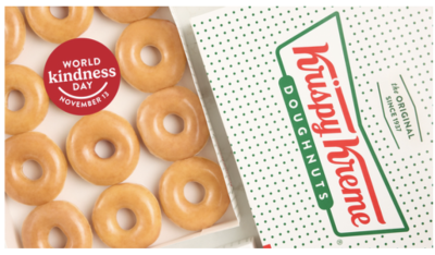 FREE Original Glazed® Dozen at KRISPY KREME