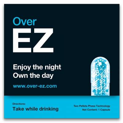 Request Free Over EZ Hangover Reduction Supplement Sample