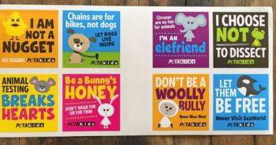 Free PETA Kids Stickers