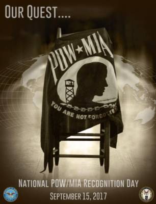 Free Poster from Defense POW/MIA Accounting Agency