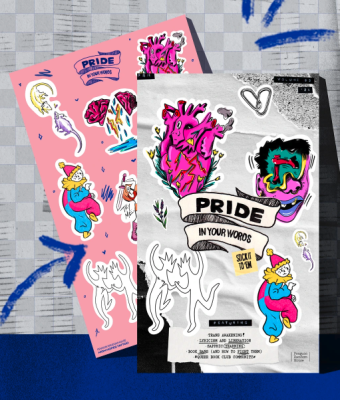 FREE Pride Zine and Sticker Set!