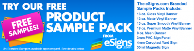 Request Free Product Samples from eSigns