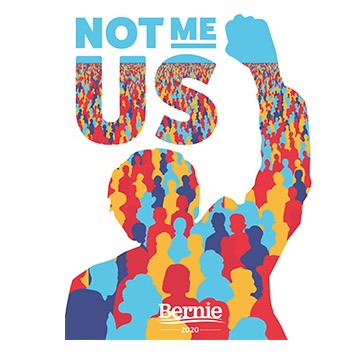 FREE "Not me. Us." sticker