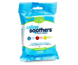 Request Free Saline Soothers Nose Wipes Sample 