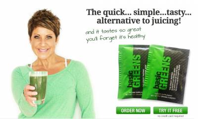 Free Sample of Basic Greens Drink