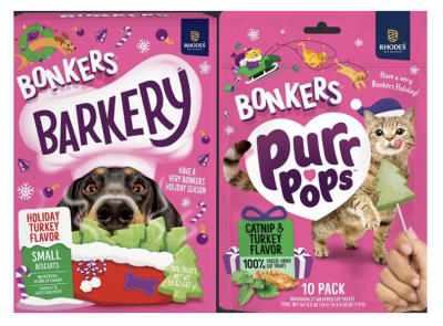 Free Sample of Bonkers Cat or Dog Treats