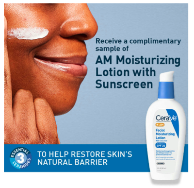 Free Sample of CeraVe AM Facial Moisturizing Lotion