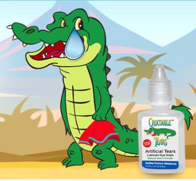 Free Sample of Crocodile Tears Eye Drops