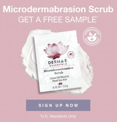 Free Sample of Derma E Skincare