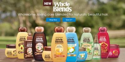 Free Sample of Garnier Whole Blends from Walmart