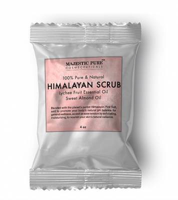 Free sample of Himalayan Salt Body Scrub by Majestic Pure