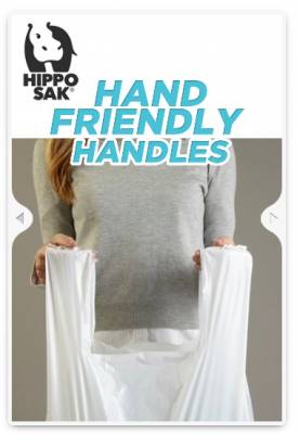 Free Sample of Hippo Sak® trash bag