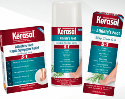 Free Sample of Kerasal Athlete's Foot Treatment And Relief Products