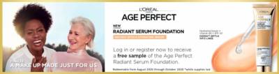 Free Sample of L'Oreal Age Perfect Radiant Serum Foundation