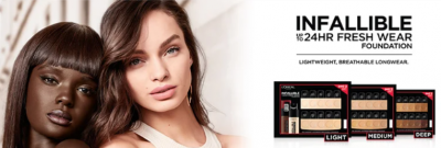 Free Sample of Loreal Paris Infallible Fresh Wear Foundation