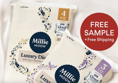 Free Sample of My Millie Moon luxury diapers