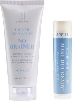 Free Sample of NO BRAINER® Gentle Skin Cleanser and MAKE OUT READY® Moisturizing Lip Balm SPF 15