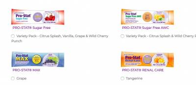 Free Sample of Nutricia Pro-Stat Specialized Adult Nutrition