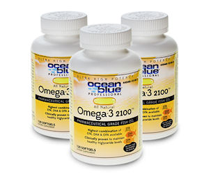 Request Free Sample of Ocean Blue Omega-3 Supplement 