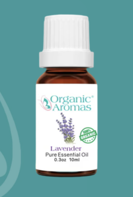 Free Sample of Organic Aromas Lavendar Essential Oil