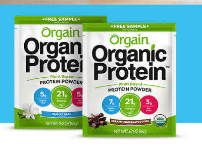 Free Sample of Organic Protein Powder