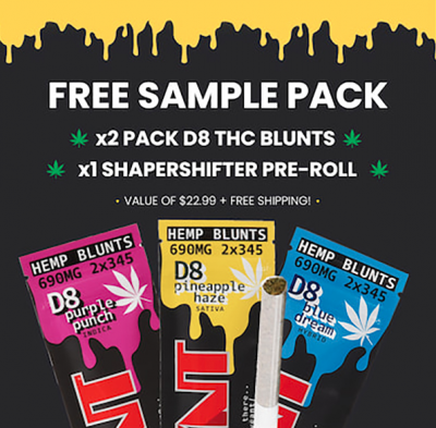 Free Sample Pack of DVNT Delta-8