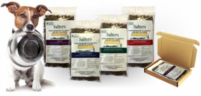 Call: Free Sample Pack of Salters Dog Food