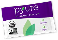 Free sample of Pyure stevia Sweetener