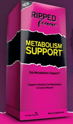 Free Sample of RIPPED FEMME's METABOLISM SUPPORT