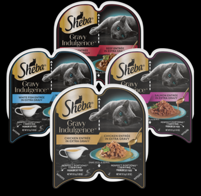 Free Sample of SHEBA®️ GRAVY INDULGENCE™️ Wet Cat Food