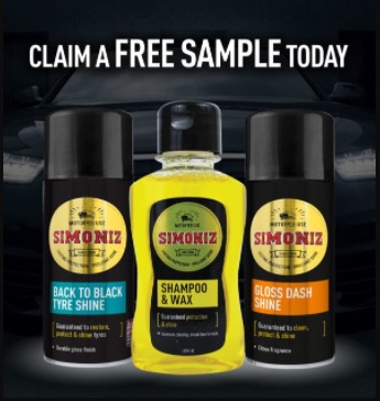 Free Sample of simoniz Shampoo