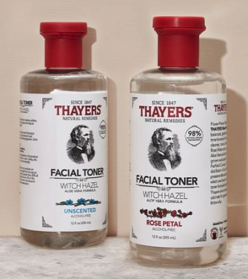 free sample of Thayers Facial Toner