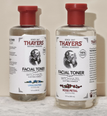 free sample of Thayers Facial Toner.