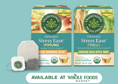 Free Sample for Traditional Medicinals® Stress Ease® Tea