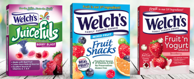 Free Sample of Welch's® Fruit Snacks