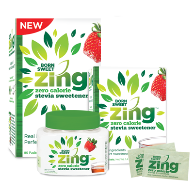 Free Sample of Zing Stevia Sweetener